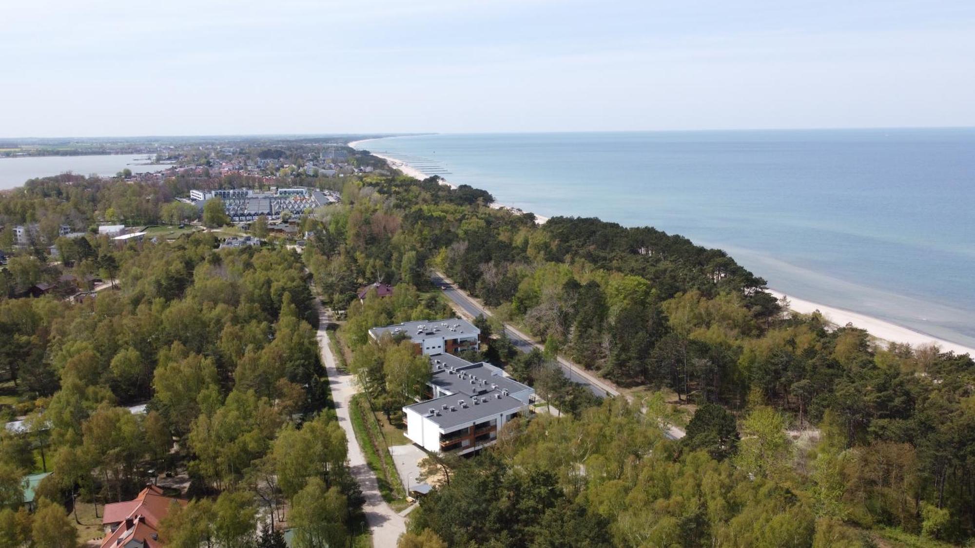شقة Enklawa Mielno Apartament Dwie Wody Unieście المظهر الخارجي الصورة
